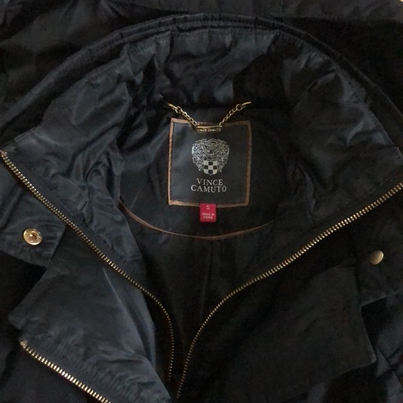 Black Vince Camuto Winter Coat - Picture 3 of 5